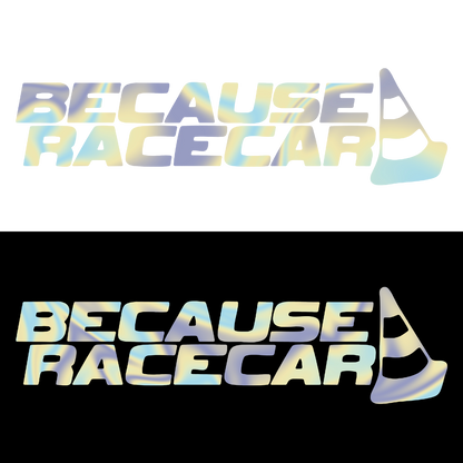 Sticker - BECAUSE RACECAR