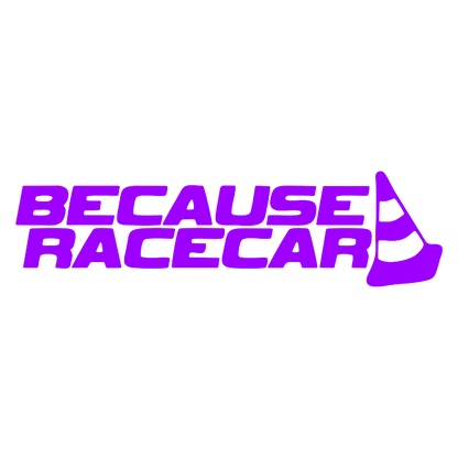 Sticker - BECAUSE RACECAR