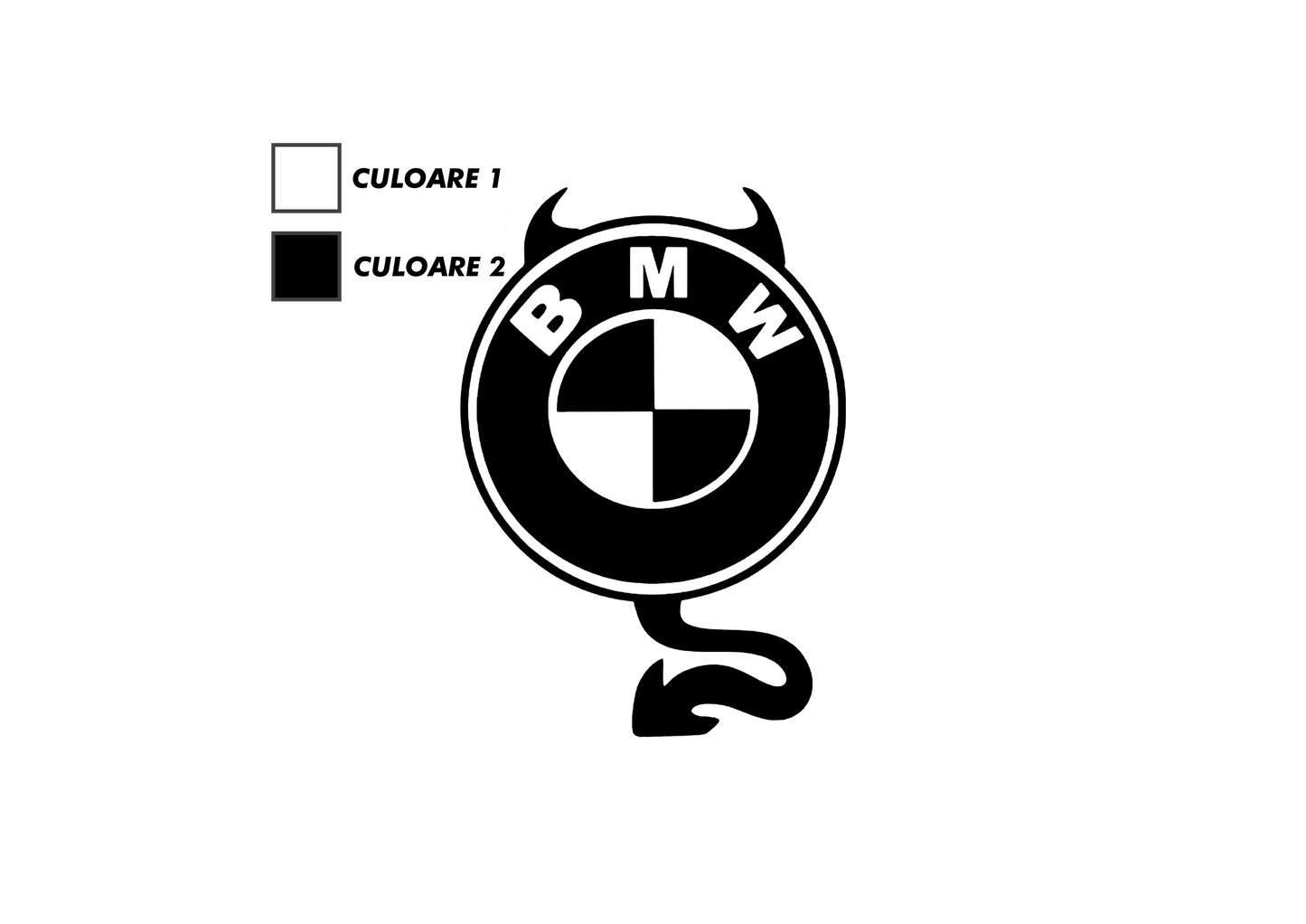 Sticker - BMW DEVIL