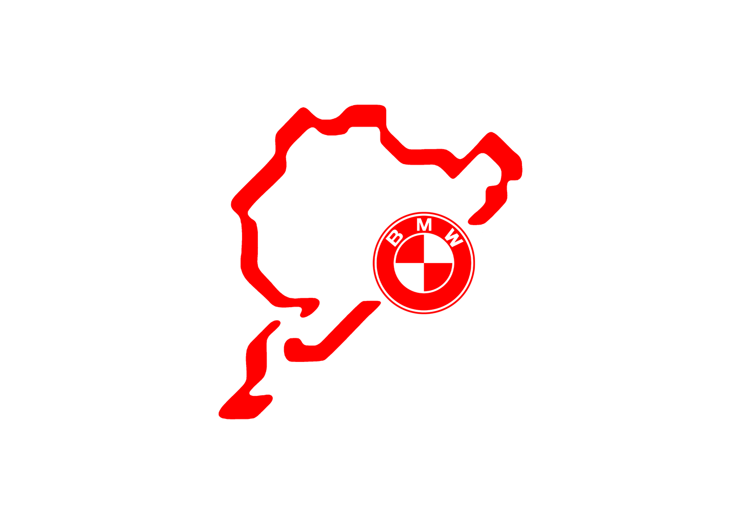 Sticker - BMW NURBURGRING LOGO