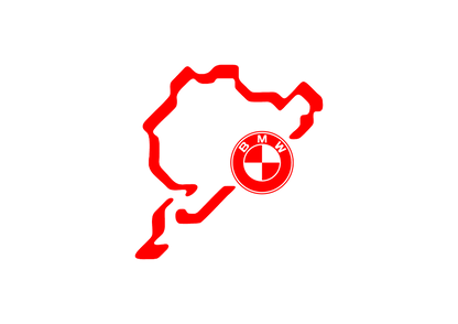 Sticker - BMW NURBURGRING LOGO