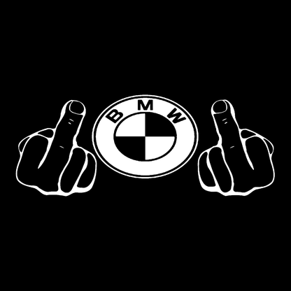 Sticker - BMW MIDDLE FINGER