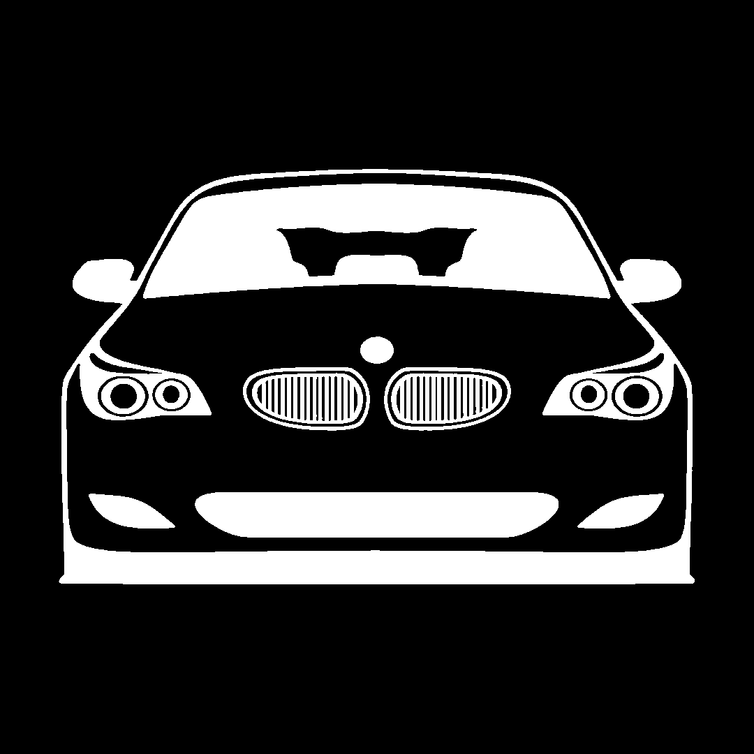 Sticker - BMW E60 FRONT
