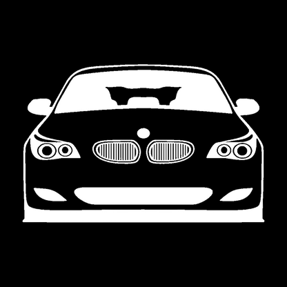 Sticker - BMW E60 FRONT