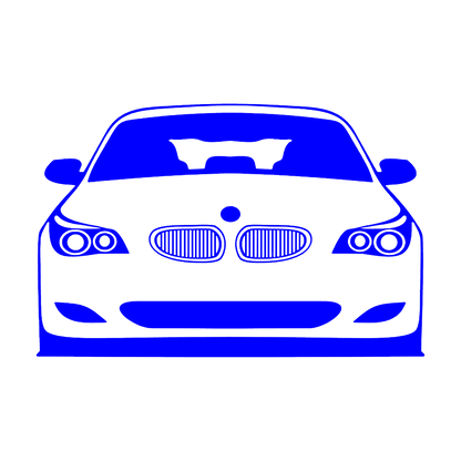 Sticker - BMW E60 FRONT