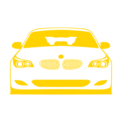 Sticker - BMW E60 FRONT