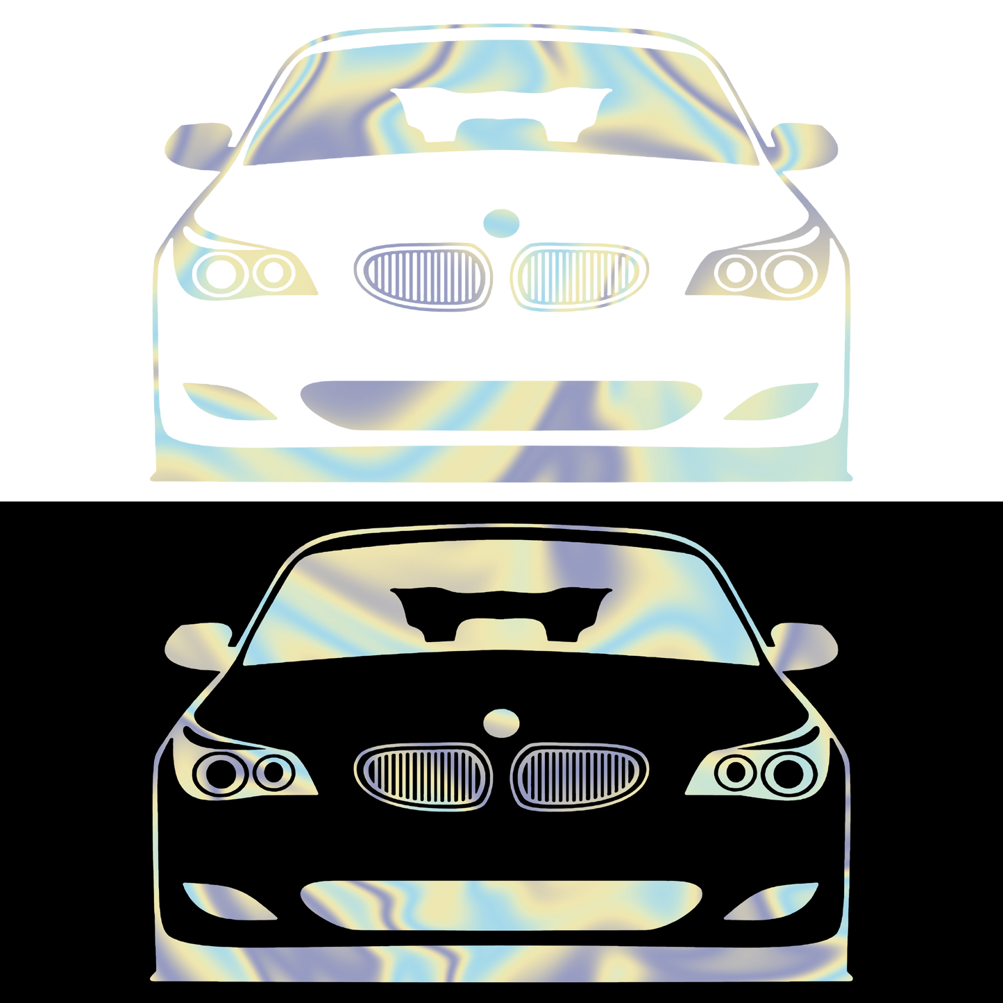 Sticker - BMW E60 FRONT