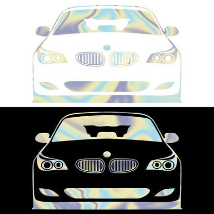 Sticker - BMW E60 FRONT