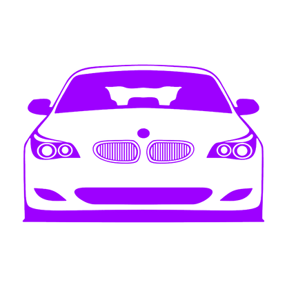 Sticker - BMW E60 FRONT