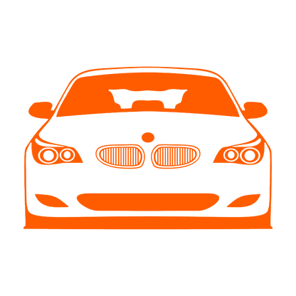Sticker - BMW E60 FRONT