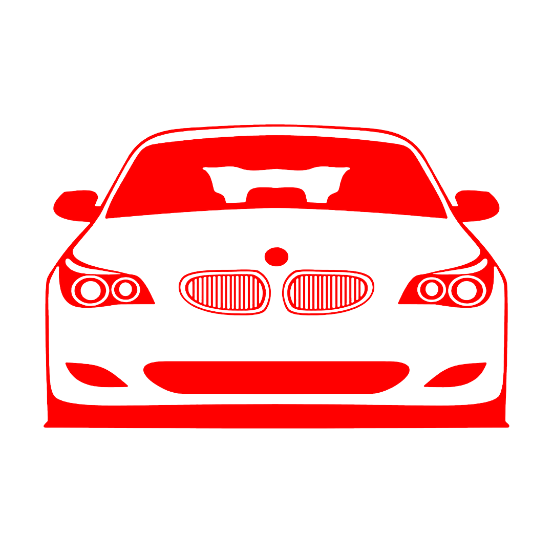Sticker - BMW E60 FRONT
