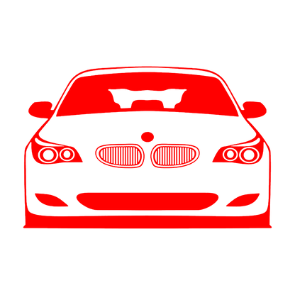 Sticker - BMW E60 FRONT