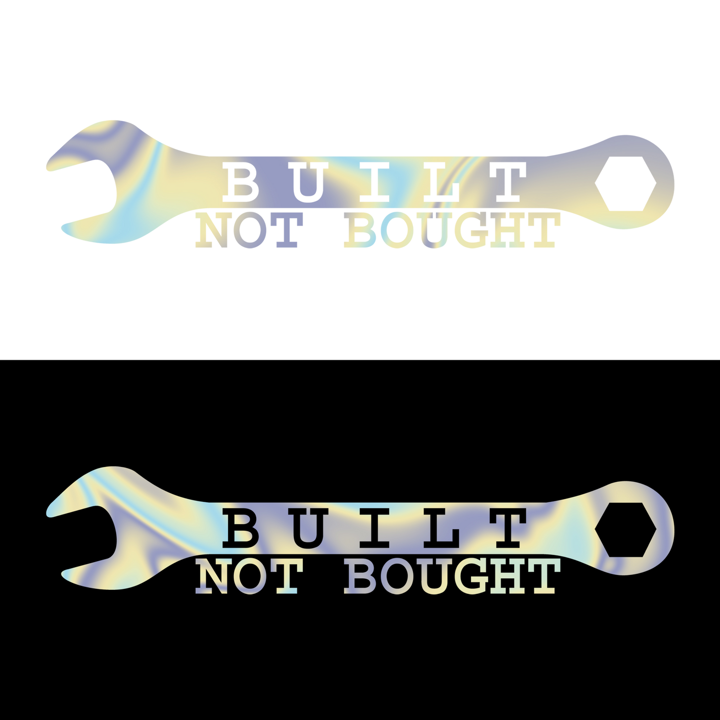 Sticker - BUILT NOT BOUGHT
