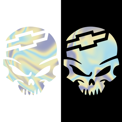 Sticker - CHEVROLET SKULL 2