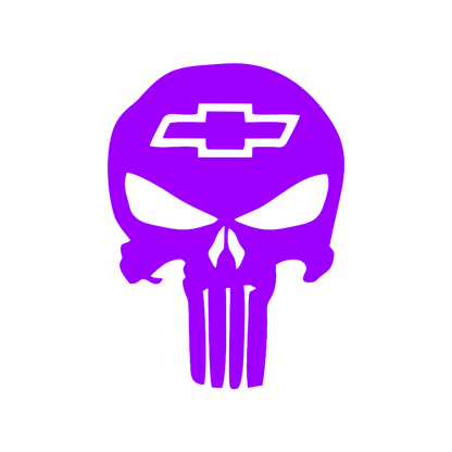 Sticker - CHEVROLET SKULL 3
