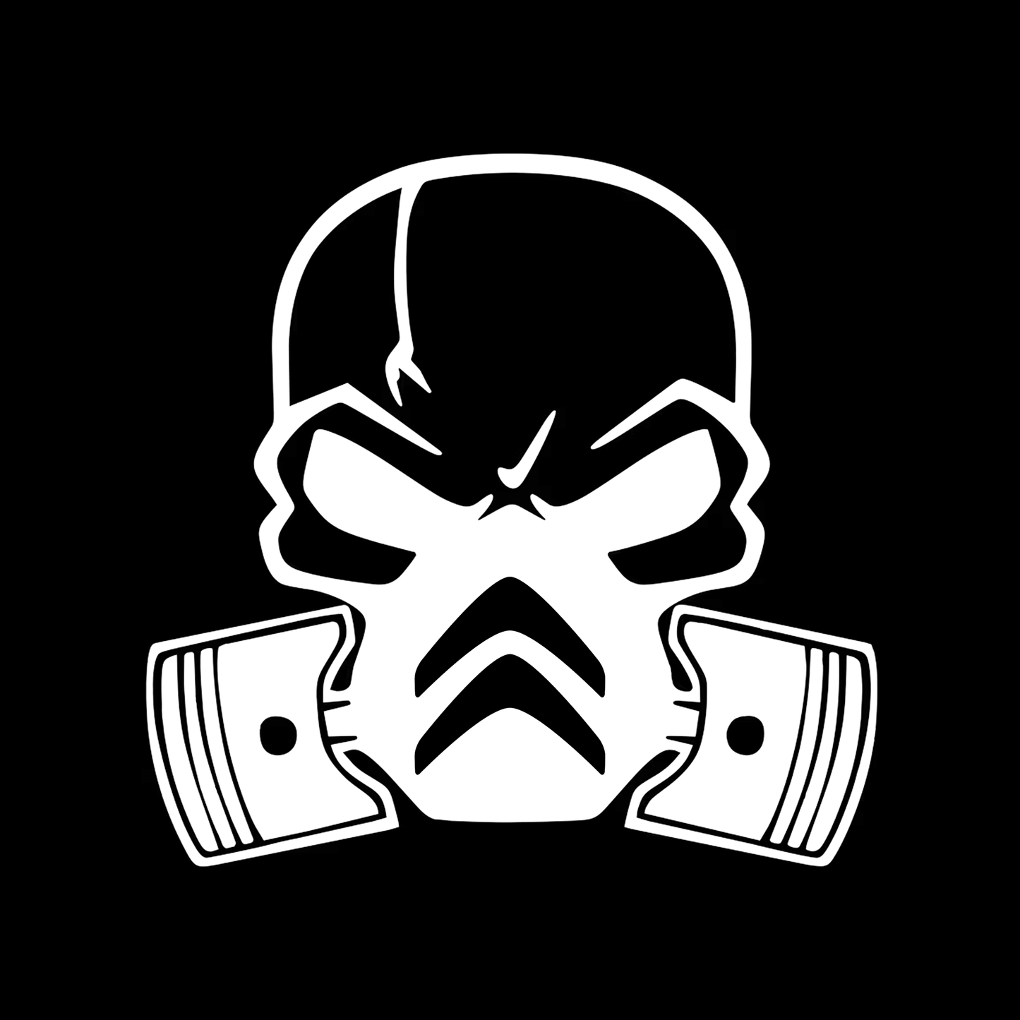 Sticker - CITROEN SKULL