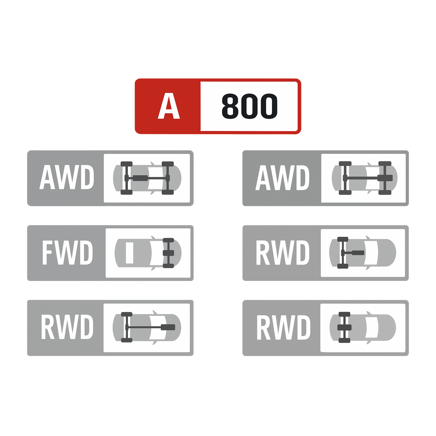 Sticker Set - FORZA HORIZON STATS