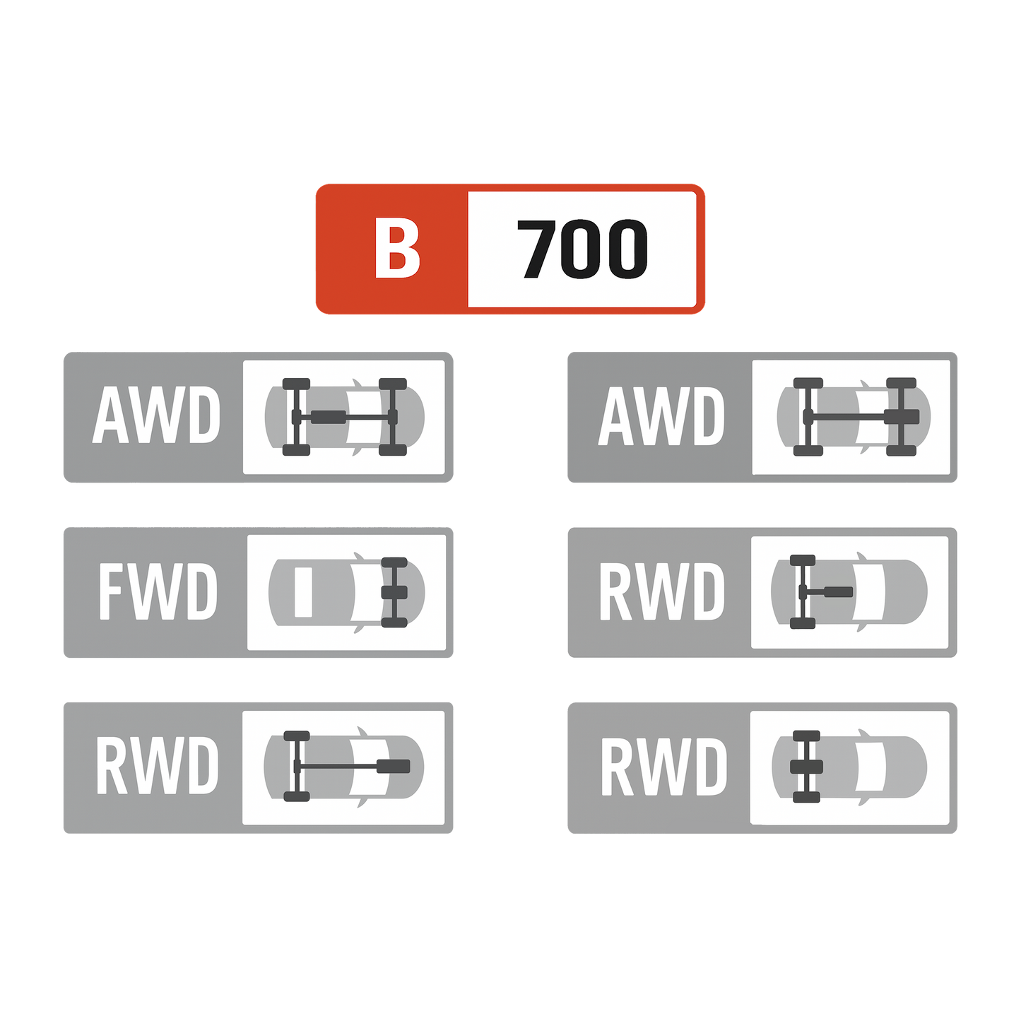 Sticker Set - FORZA HORIZON STATS