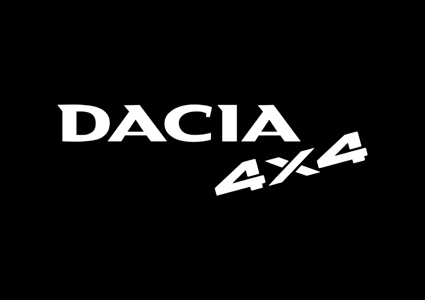 Sticker - DACIA 4X4