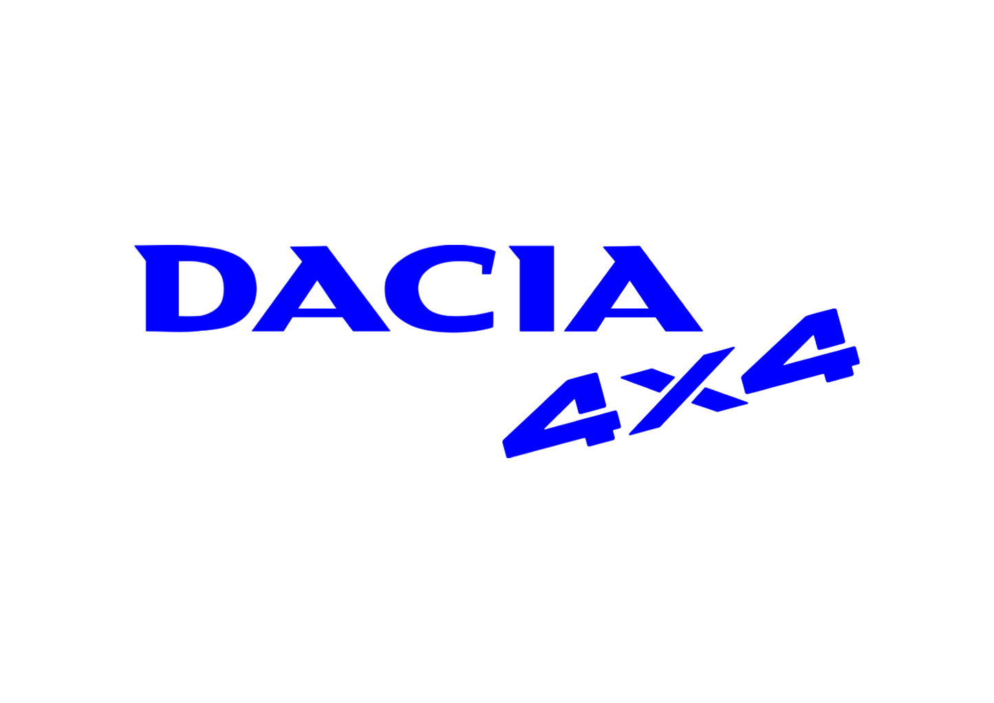 Sticker - DACIA 4X4