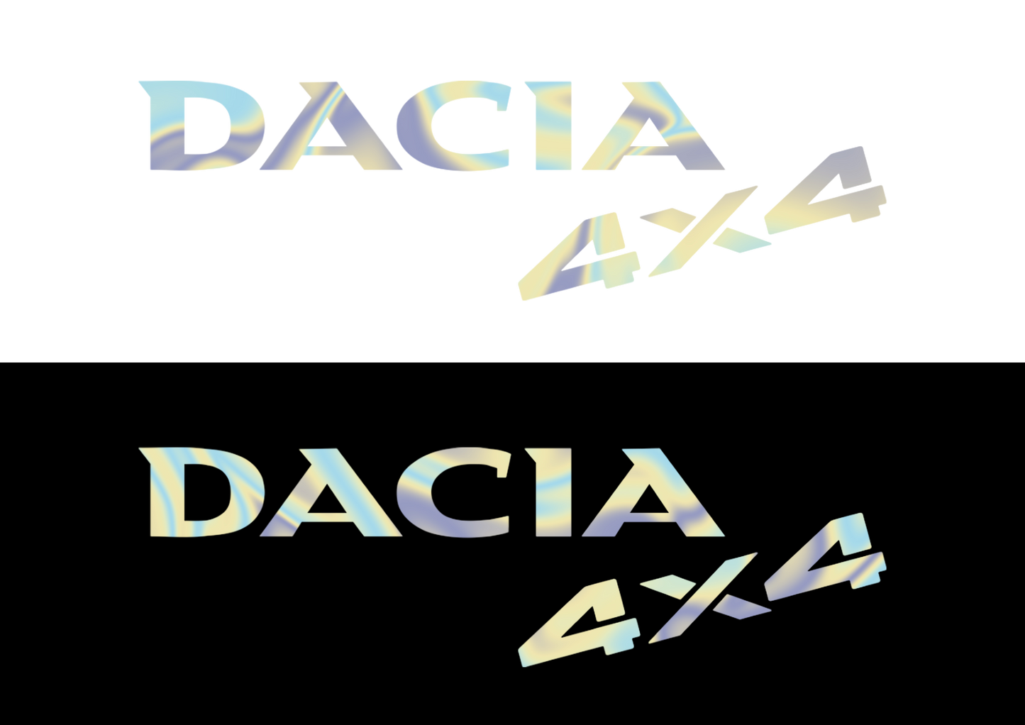 Sticker - DACIA 4X4