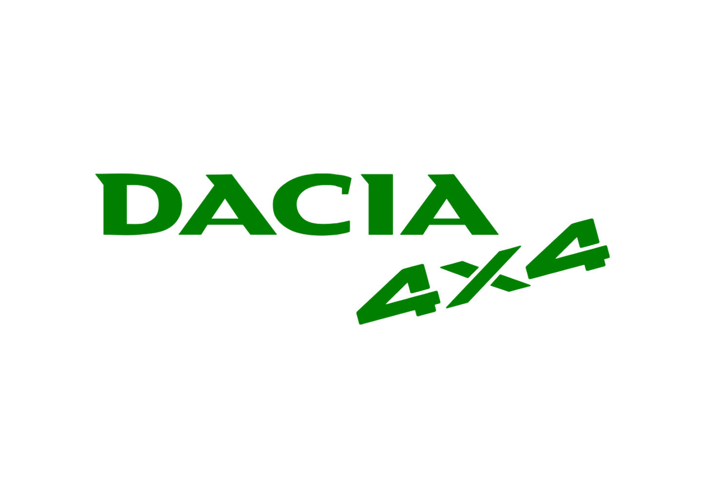 Sticker - DACIA 4X4
