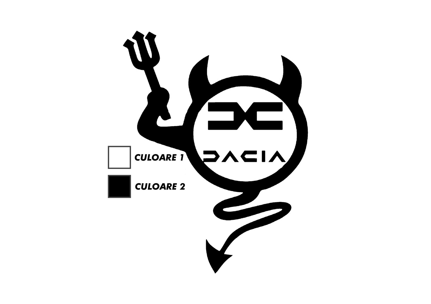 Sticker - DACIA DEVIL