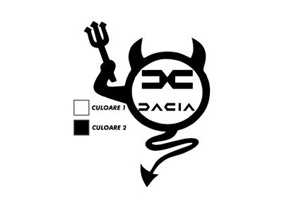 Sticker - DACIA DEVIL
