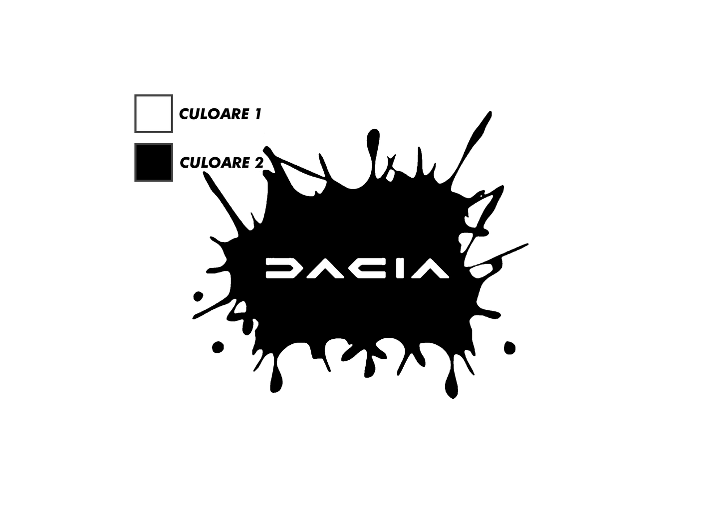 Sticker - DACIA SPLASH