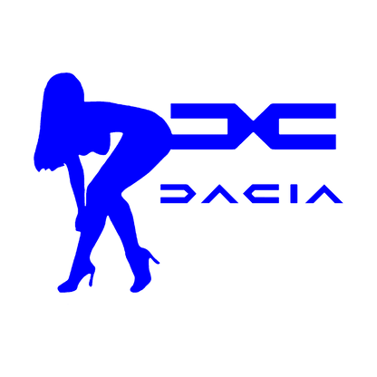 Sticker - DACIA GIRL
