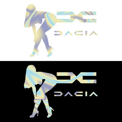 Sticker - DACIA GIRL