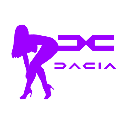 Sticker - DACIA GIRL