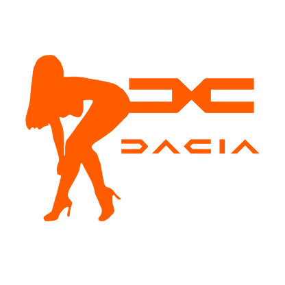 Sticker - DACIA GIRL