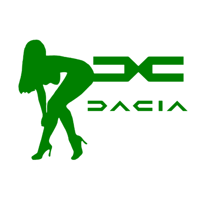 Sticker - DACIA GIRL