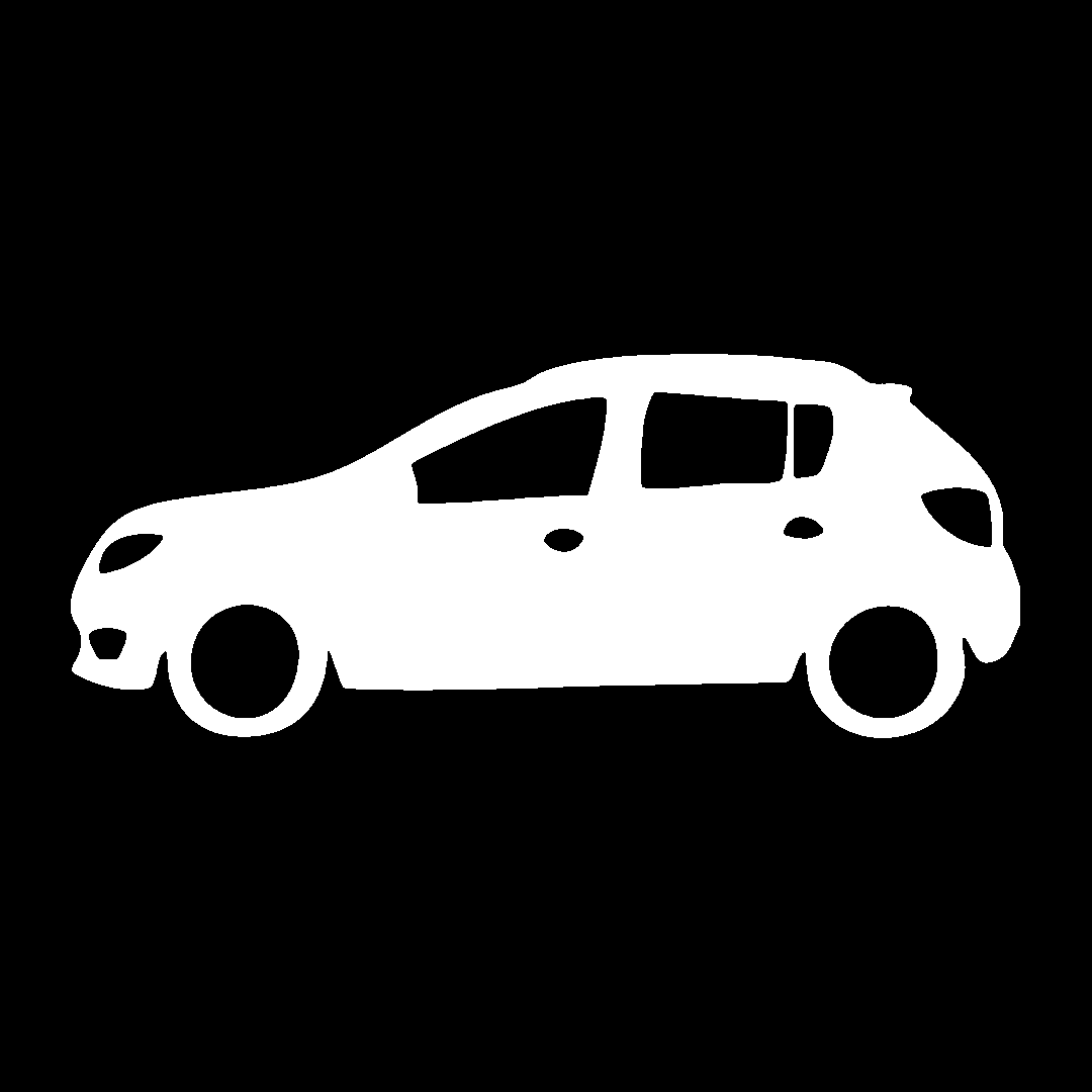 Sticker - DACIA SANDERO SILUETA