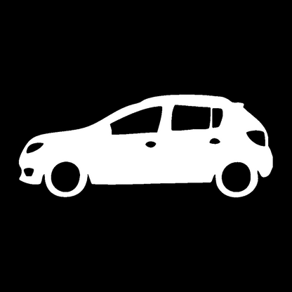 Sticker - DACIA SANDERO SILUETA