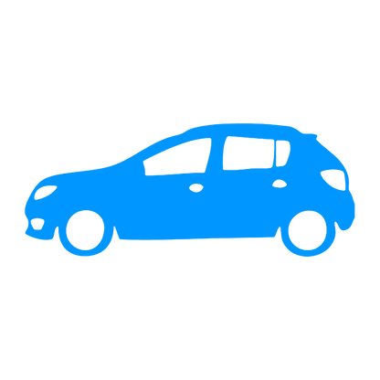 Sticker - DACIA SANDERO SILUETA