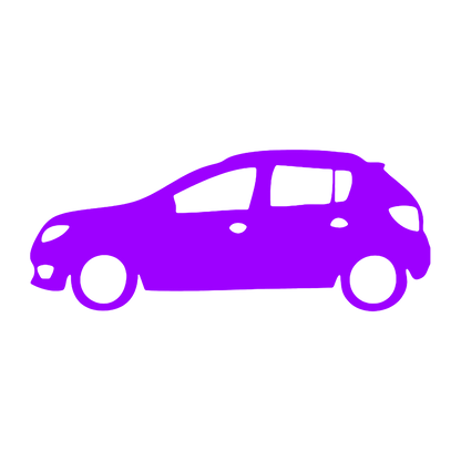 Sticker - DACIA SANDERO SILUETA