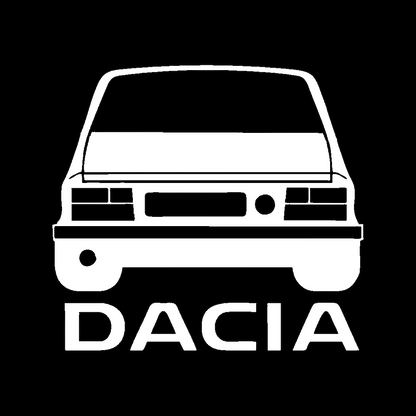Sticker - DACIA SILUETA