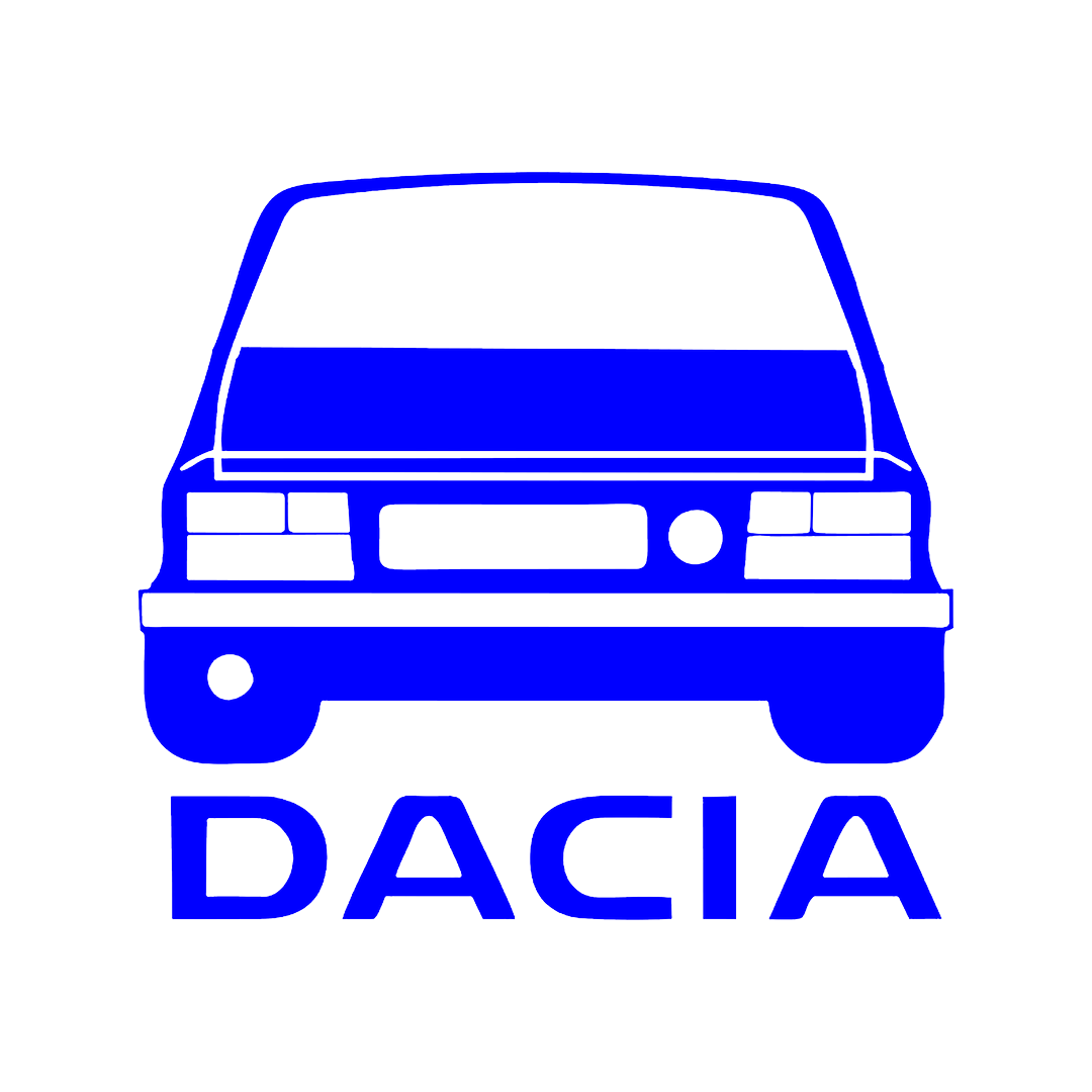 Sticker - DACIA SILUETA
