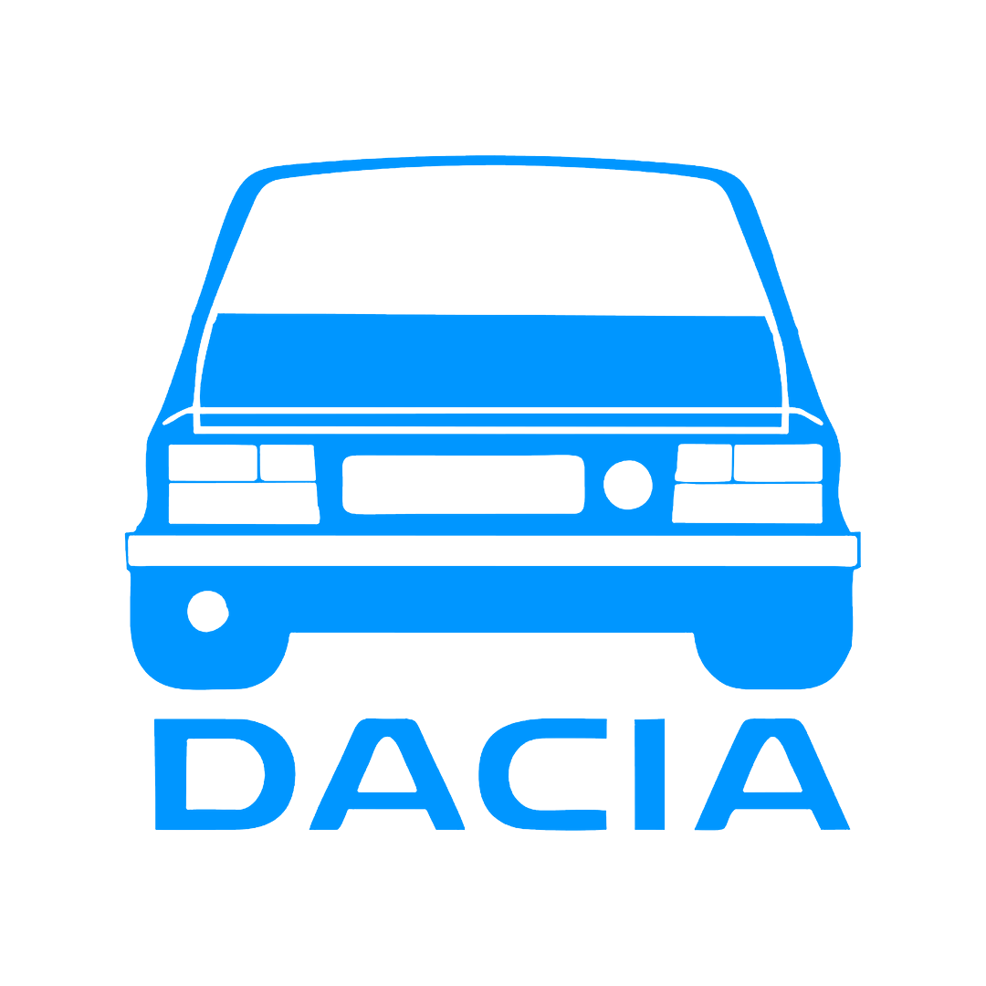 Sticker - DACIA SILUETA