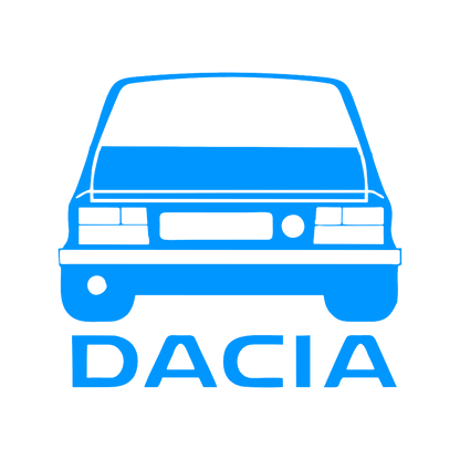 Sticker - DACIA SILUETA