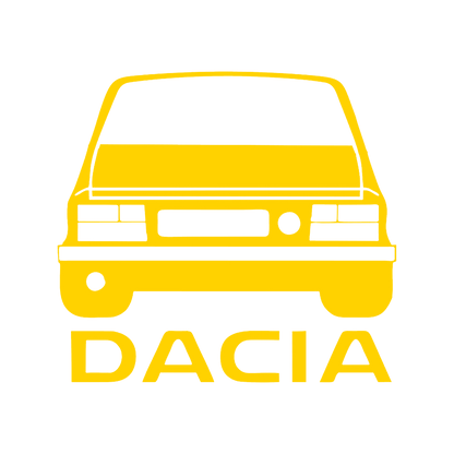 Sticker - DACIA SILUETA