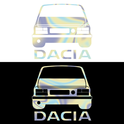 Sticker - DACIA SILUETA