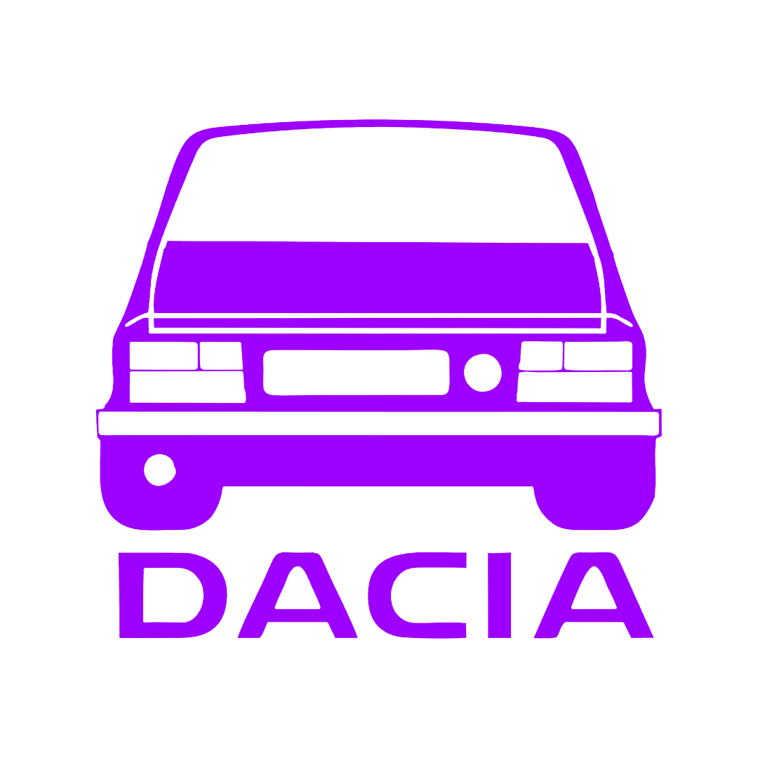 Sticker - DACIA SILUETA