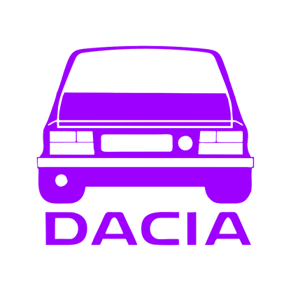 Sticker - DACIA SILUETA