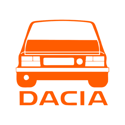 Sticker - DACIA SILUETA