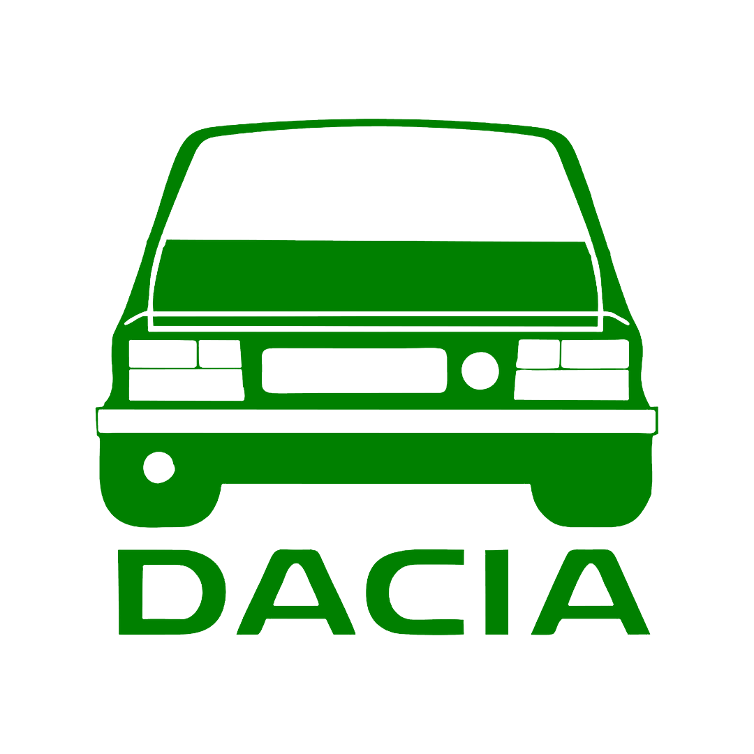 Sticker - DACIA SILUETA