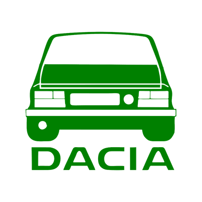 Sticker - DACIA SILUETA