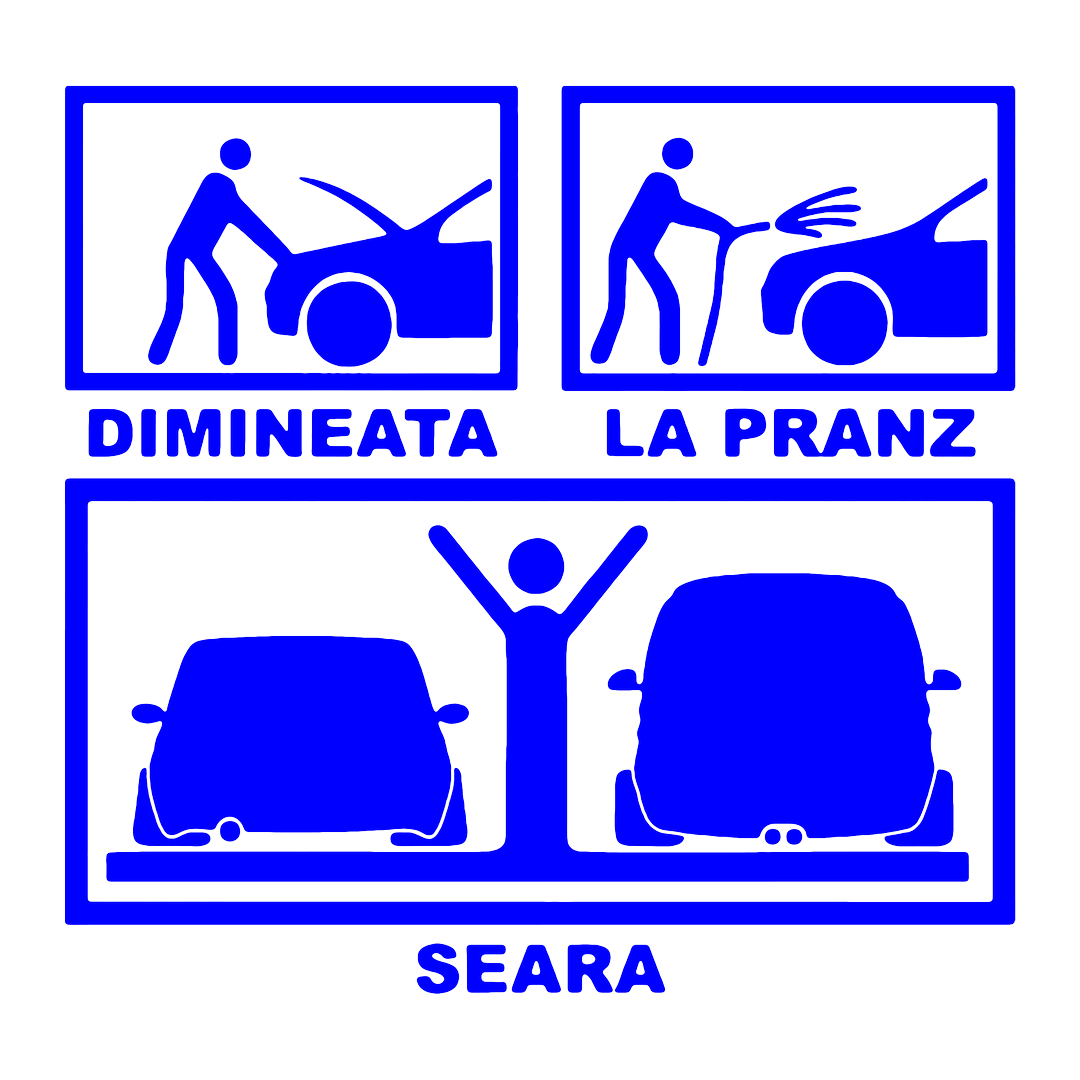 Sticker - DIMINEATA LA PRANZ SEARA